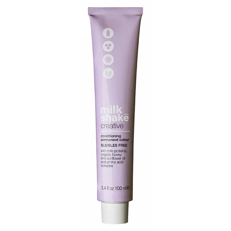 Milk Shake, Creative, Ohne SLS/SLES, Permanente Haarfarbe, 7.37G Golden Medium Blond, 100 ml
