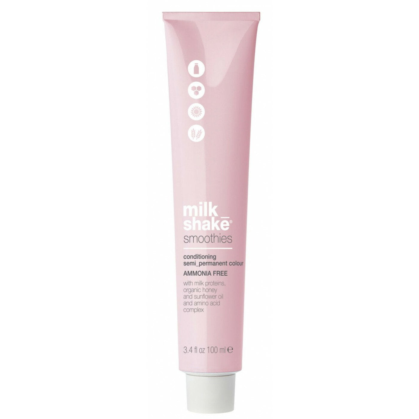 Milk Shake, Smoothies, Ammoniakfrei, Semi-permanente Haarfarbe, 11N Black, 100 ml