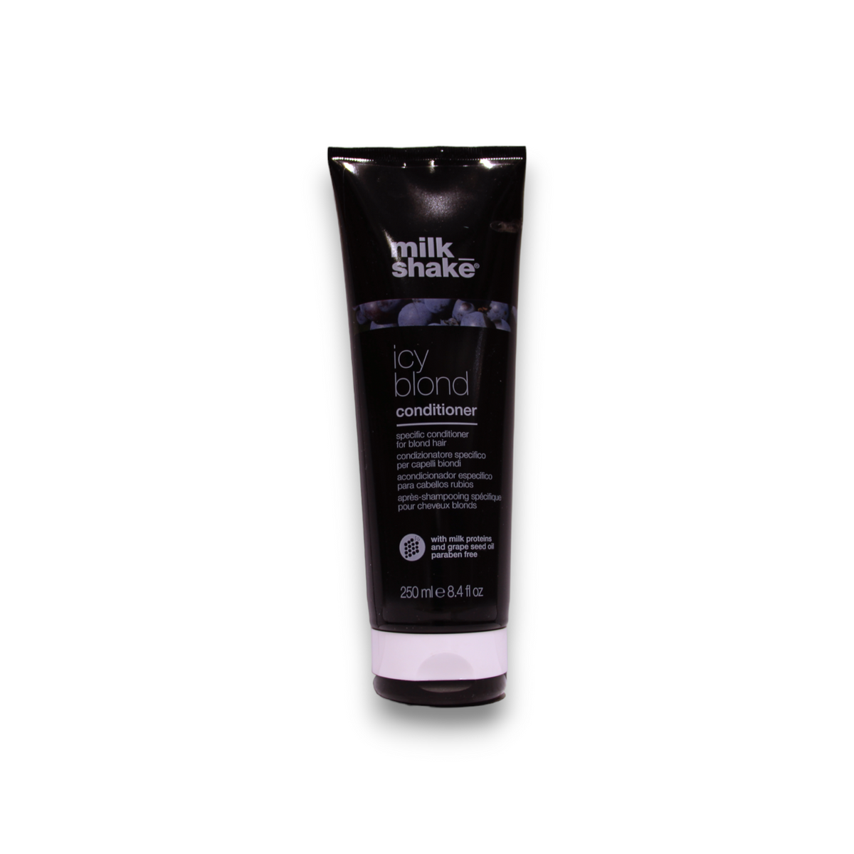 Milk Shake, Icy Blond, Milchproteine, Haarspülung, Neutralisiert gelbe oder orange Töne, 250 ml
