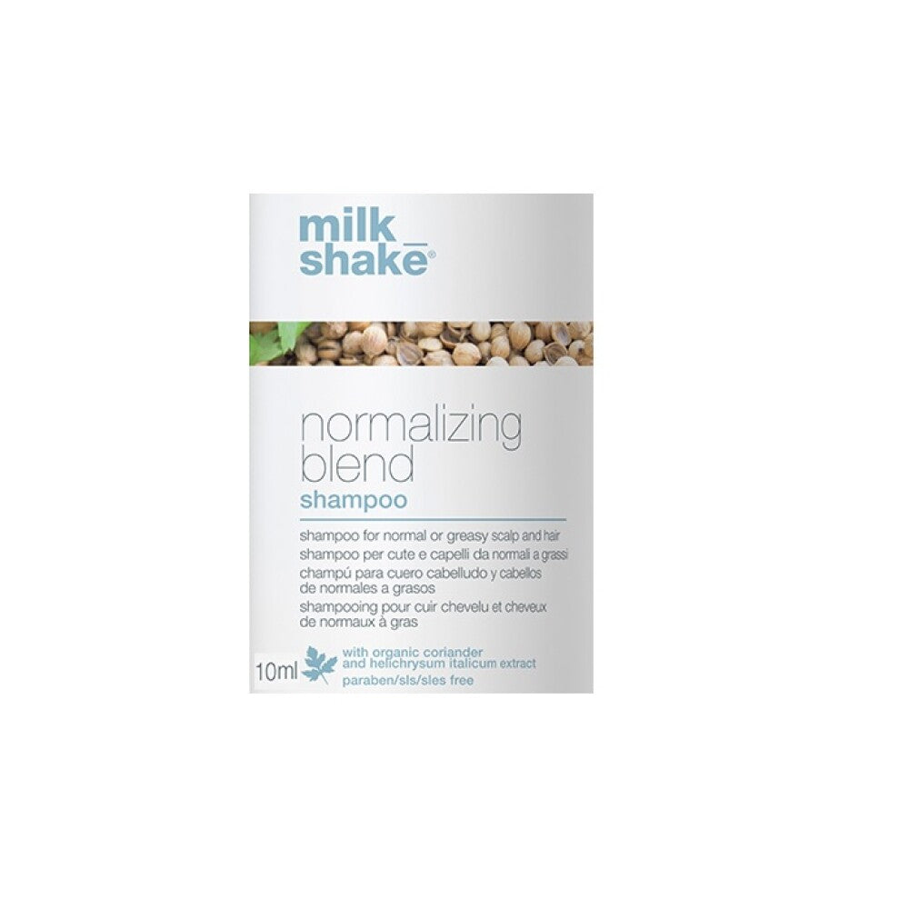 Milk Shake Milk Shake, Normalizing Blend, Ohne SLS/SLES, Haarshampoo, Zur Reinigung, 10 ml Regular