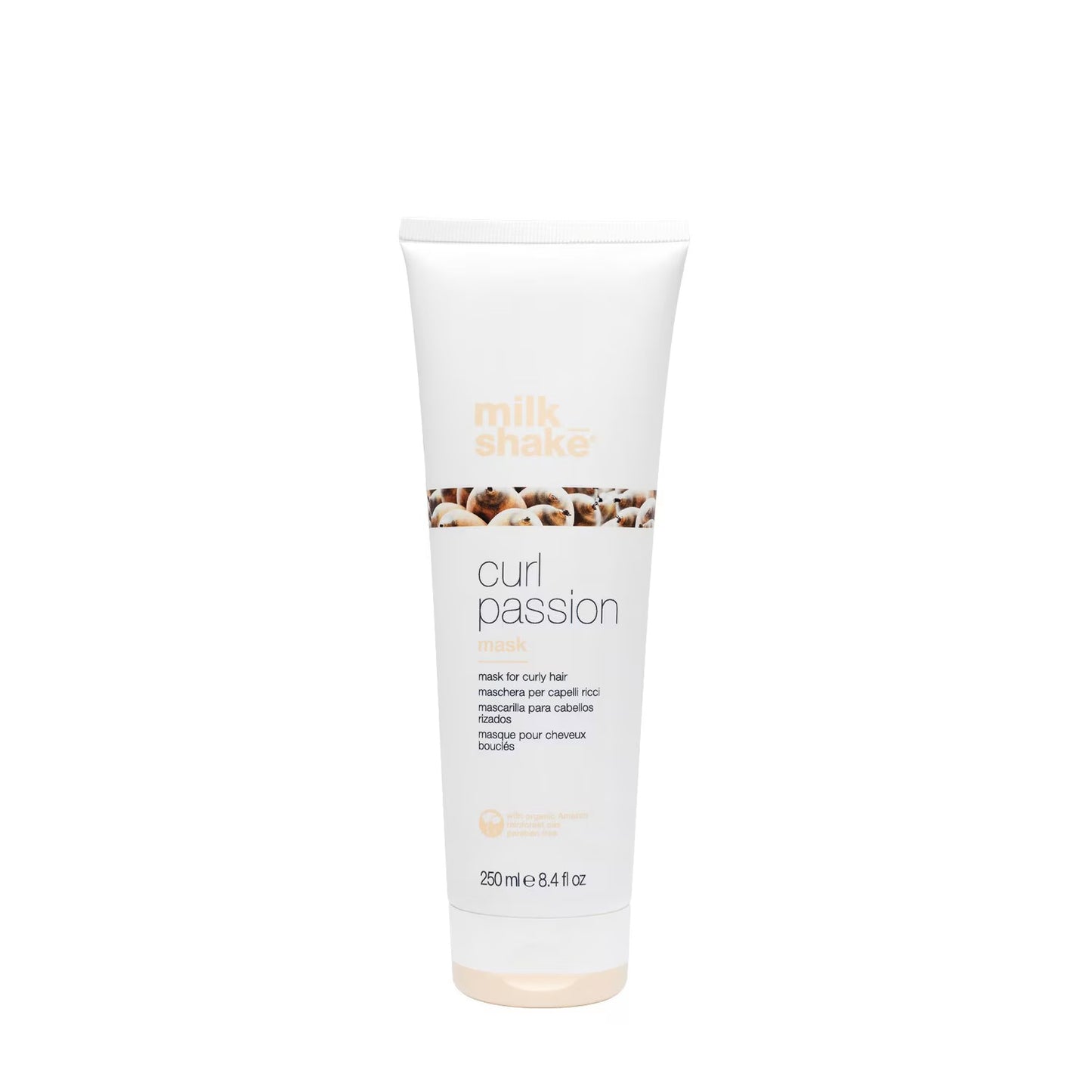 Milk Shake Milk Shake, Passion Curl, Haarbehandlungs-Crememaske, Feuchtigkeitsspendend, Nach dem Shampoo, 250 ml Regular