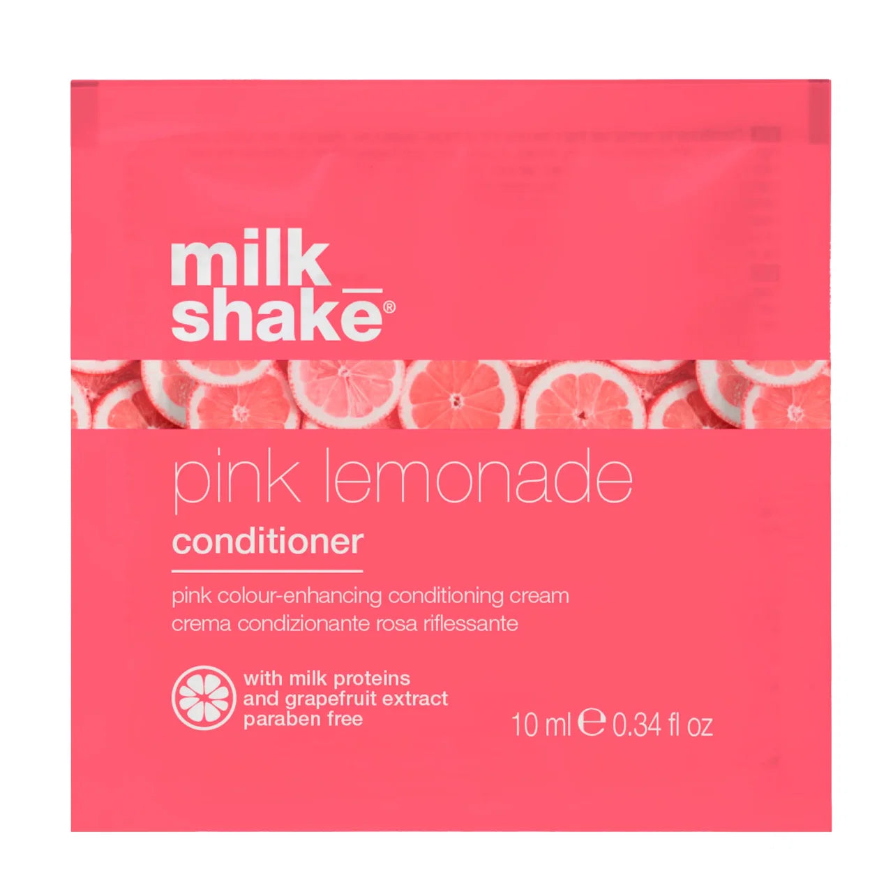 Milk Shake Milk Shake, Pink Lemonade, Milchproteine, Haarfarben-Conditioner, Pink, Färbung, 10 ml *Muster Sample