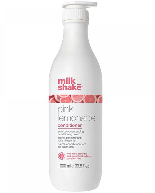 Milk Shake Milk Shake, Pink Lemonade, Milchproteine, Haarfarben-Conditioner, Pink, Färbung, 1000 ml Regular