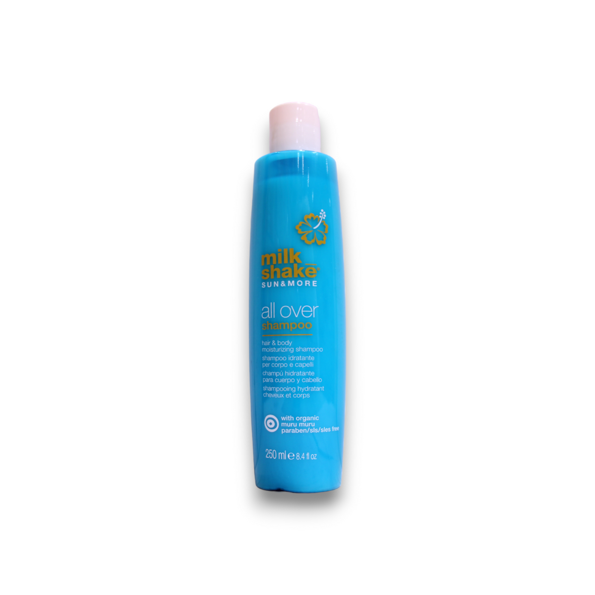 Milk Shake, Sun & More, Duschgel & Shampoo 2-in-1, Ohne SLS/SLES, 250 ml