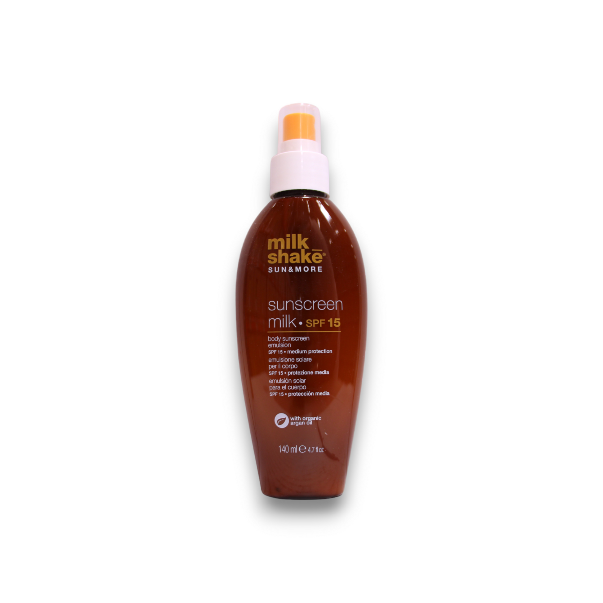 Milk Shake Milk Shake, Sun & More, Sonnenschutz, Tag, Körperlotion, SPF 15, 140 ml Regular