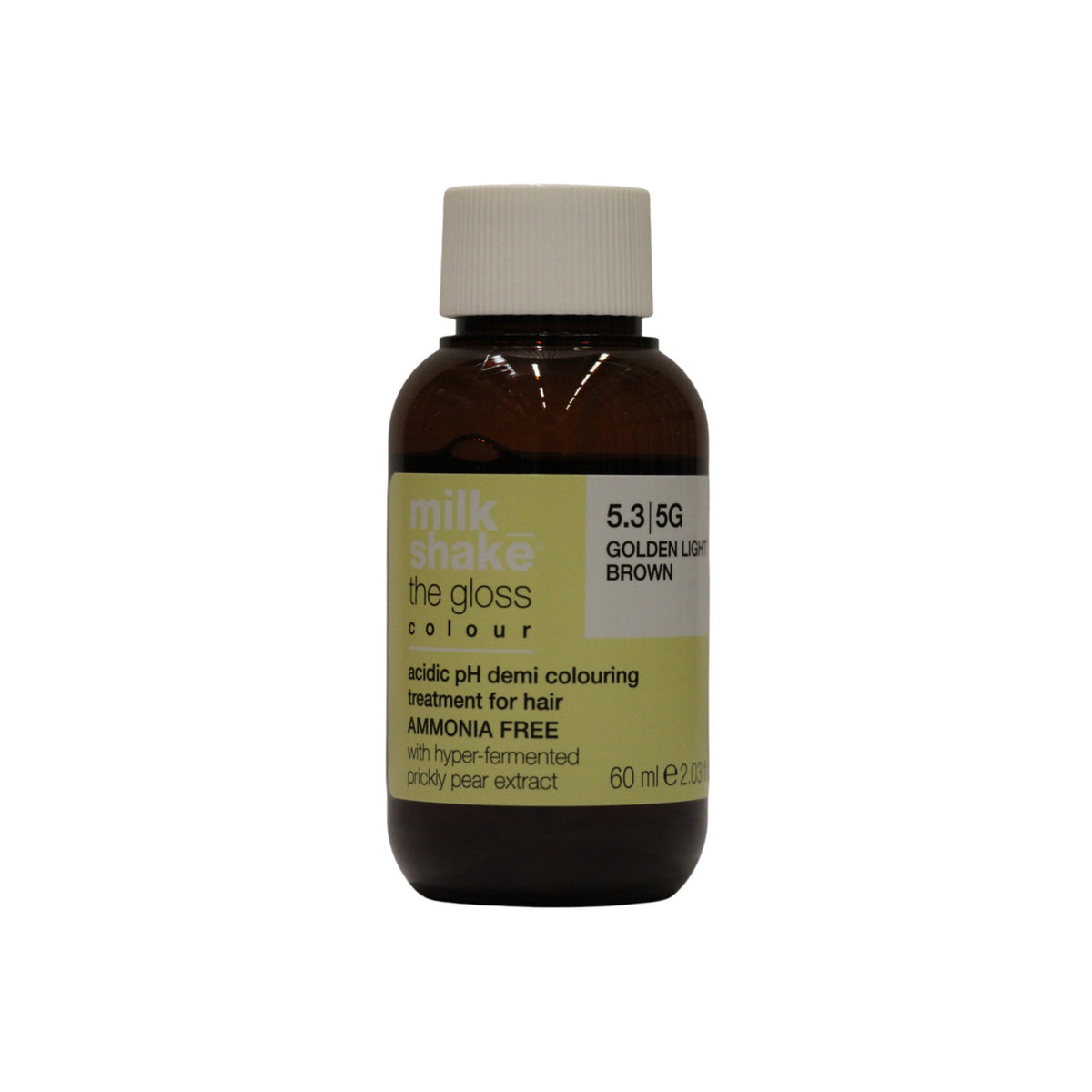 Milk Shake, The Gloss Acidic pH Demi-Permanent Colour, Demi-permanente Haarfarbe, 5.3 , 60 ml