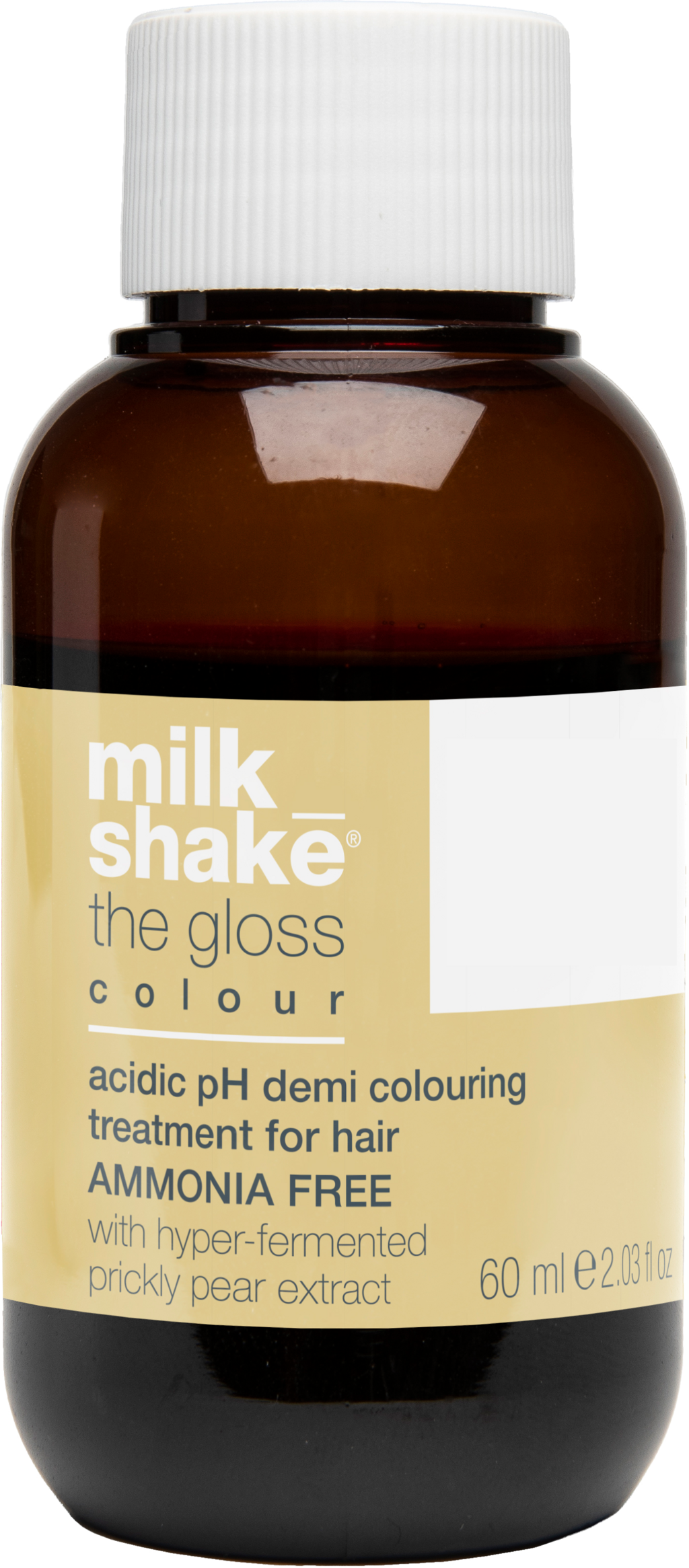 Milk Shake Milk Shake, The Gloss, Ammoniakfrei, Demi-permanente Haarfarbe, 10.1110AA Intense Ash Platinum Lightest Blond, 60 