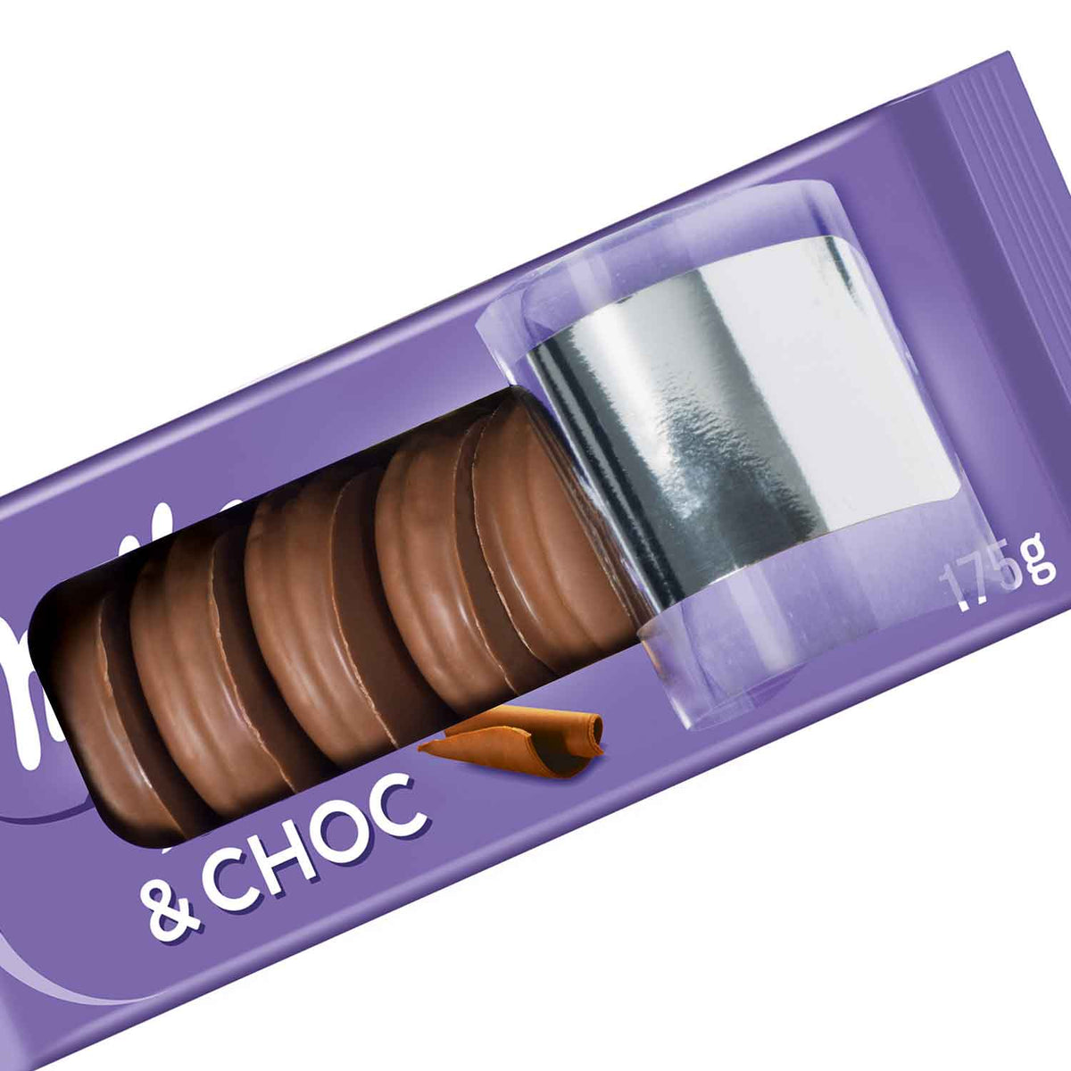 Milka Choc & Choc 175 g Kuchentaler mit Füllung MHD: 08/2026