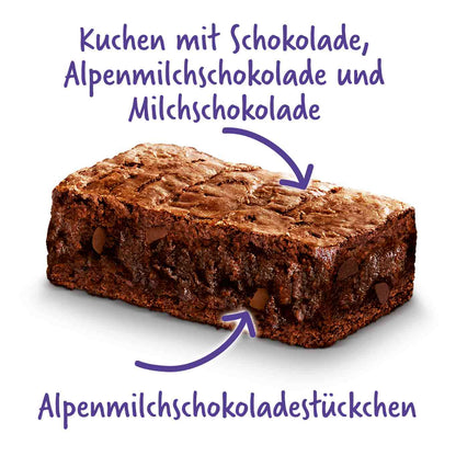 Milka Choco Brownie 6x25g – Seitenansicht