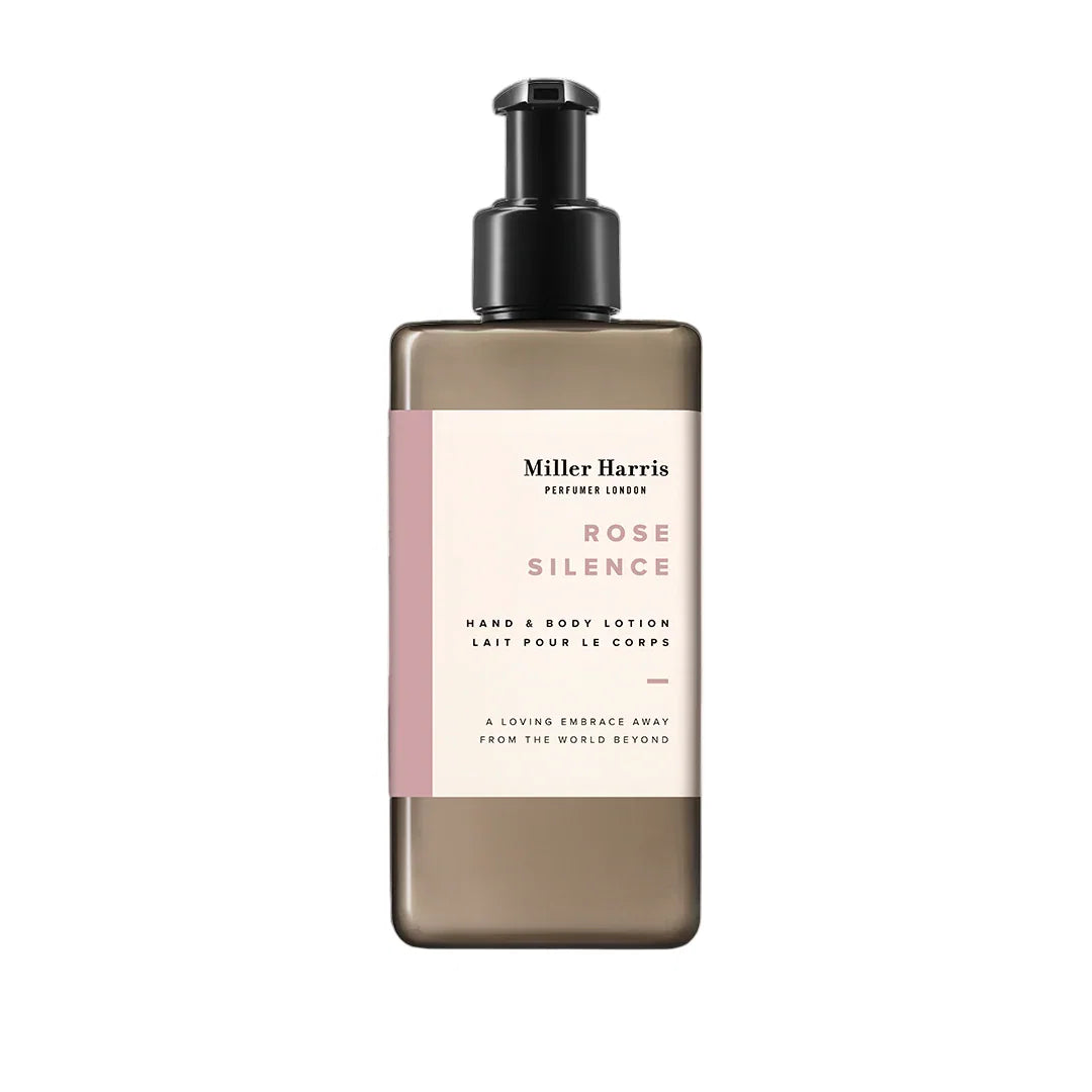 Miller Harris, Rose Silence, Feuchtigkeitsspendend, Tag, Körperlotion, For Body & Hands, 300 ml