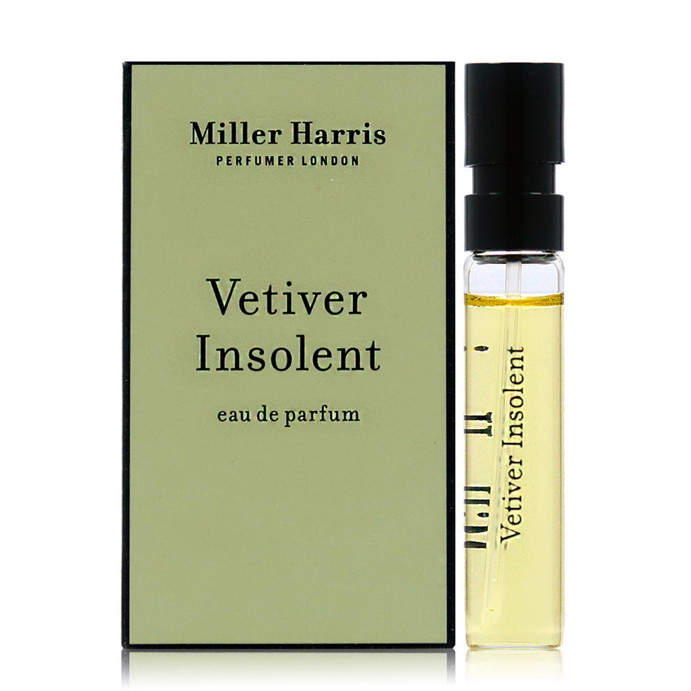 Miller Harris Miller Harris, Vetiver Insolent, Eau de Parfum, Für Frauen, 2 ml Fläschchen Vial