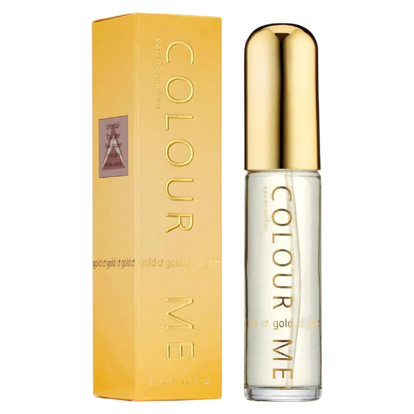 Milton Lloyd, Colour Me Gold, Eau de Toilette, Für Männer, 50 ml
