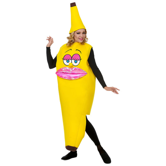 "MISS BANANA" (Kostüm, Hut) – Vorderansicht