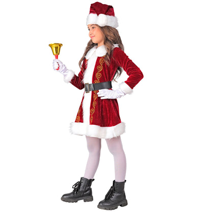"MISS CLAUS" (Kleid, Gürtel, Hut) – Ansicht 3