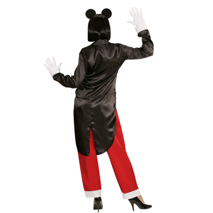 "MISS MOUSE" (Frack mit Weste & Fliege, Hose, Ohren) – Ansicht 3