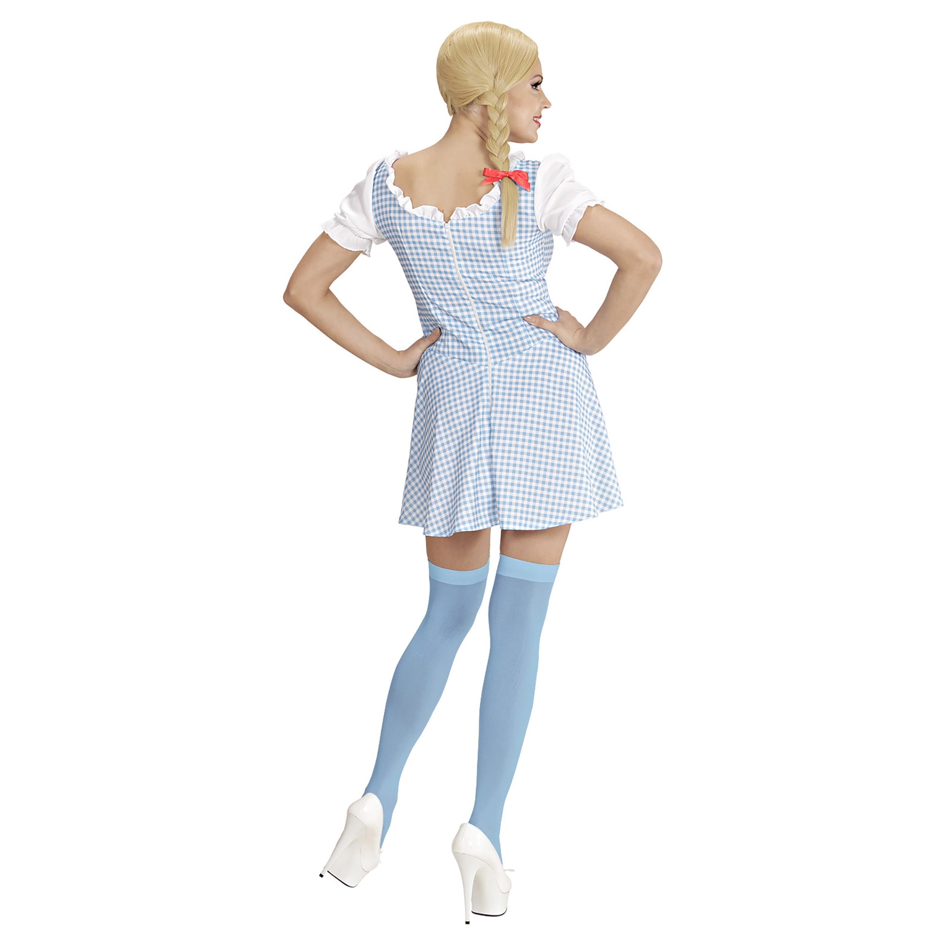 "MISS MUFFET" hellblau - (Kleid) – Detailansicht