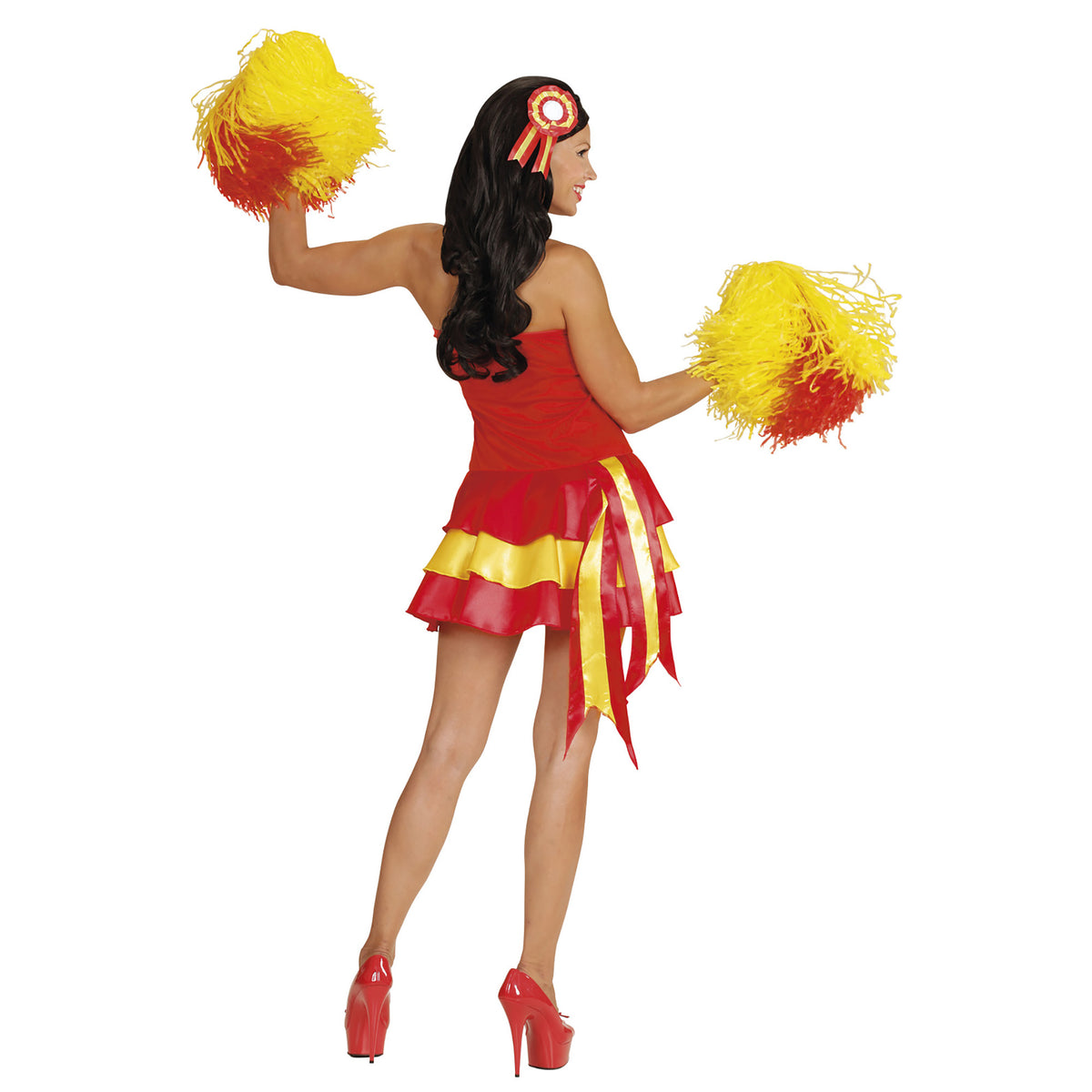 "MISS SPANIEN" (Kleid, Kokarde-Haarschmuck) – Ansicht 3