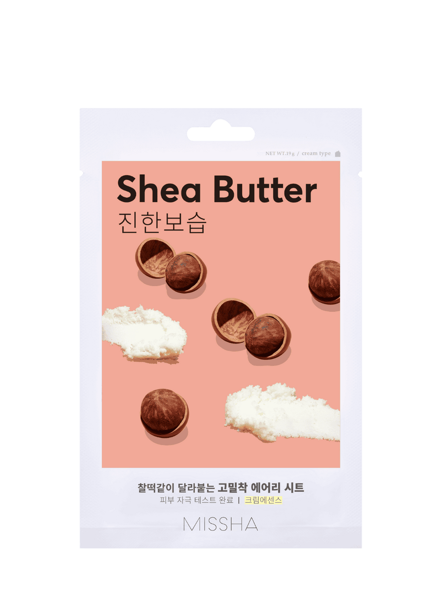 Missha Airy Fit Sheet Mask Shea Butter Tuchmaske 1 U