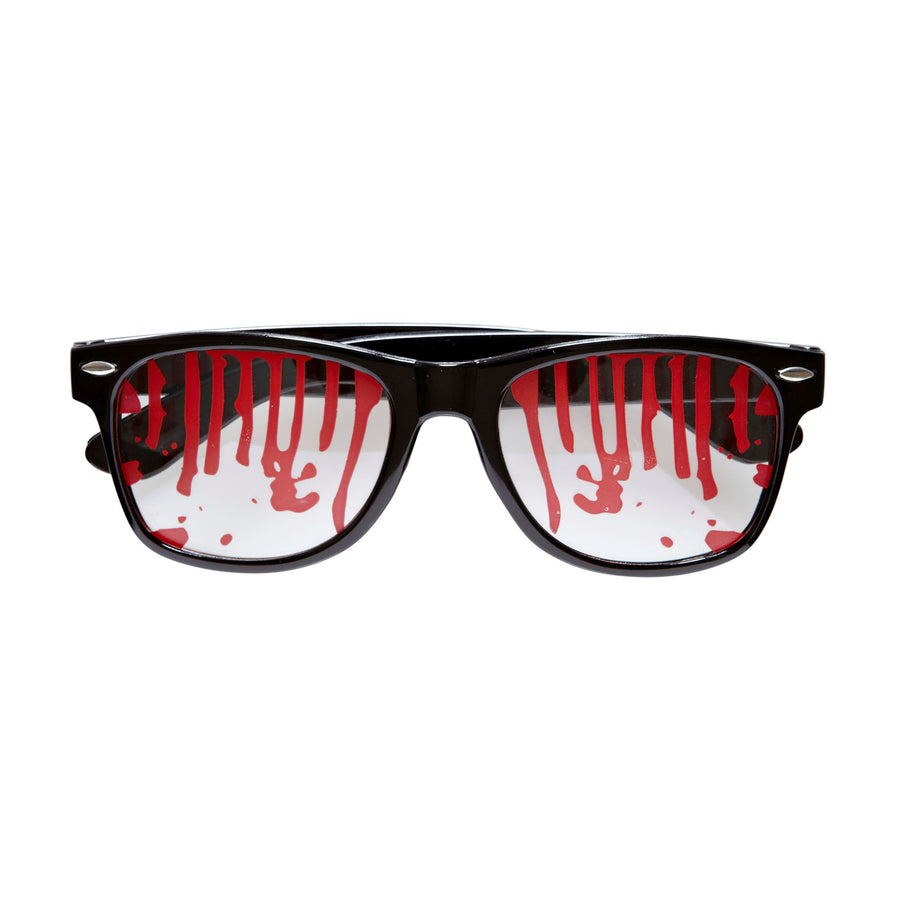 "MIT BLUT BEFLECKTE BRILLE" – Vorderansicht