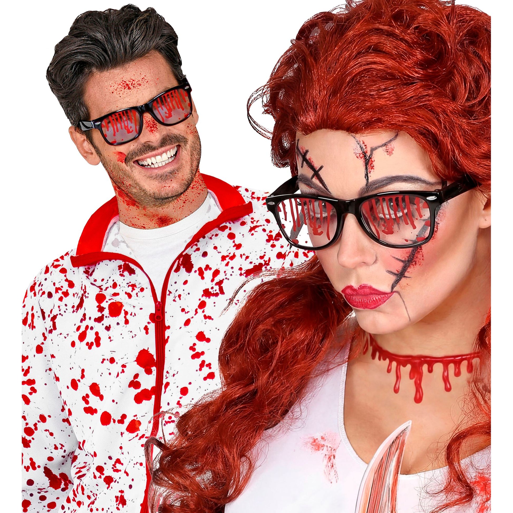 "MIT BLUT BEFLECKTE BRILLE" – Ansicht 3