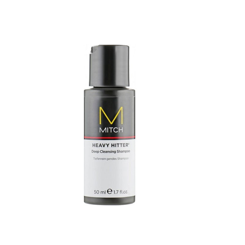 Mitch by Paul Mitchell, Hair Care Heavy Hitter, Parabenfrei, Haarshampoo, Tiefenreinigung, 50 ml