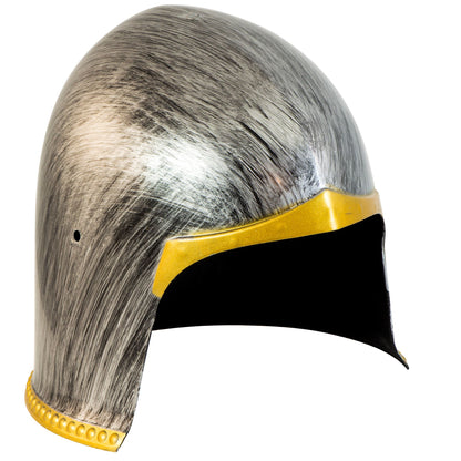 "MITTELALTERLICHER KRIEGERHELM" – Vorderansicht