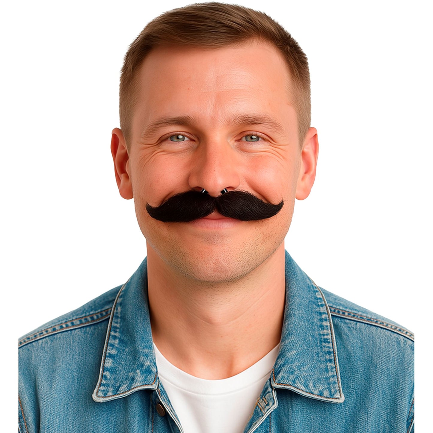 "MODELLIERBARER SCHNURRBART" – Ansicht 3