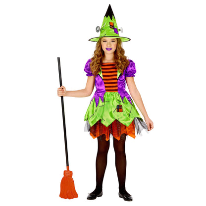 "MONSTERHEXE" (Kleid, Hut) – Vorderansicht