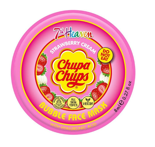 Montagne Jeunesse Chupa Chups Mascarilla Bubble Fresa Y Nata 8 ml