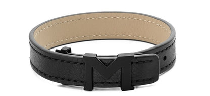 MONTBLANC LEATHER M LOGO 129503 Accessoires Leder