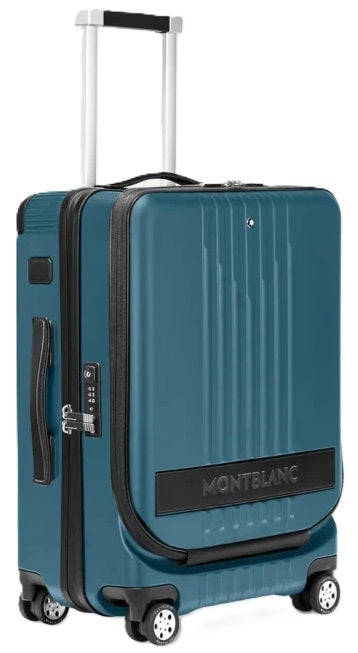 MONTBLANC LEATHER MOD. CABIN TROLLEY WITH FRONT POCKET - 38X55X23 (37 L) MB131858 Accessoires