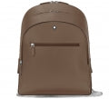 MONTBLANC LEATHER SARTORIAL MEDIUM BACKPACK 3 COMPARTMENTS - 33X40X13 MB198125 Accessoires Leder ansicht-2