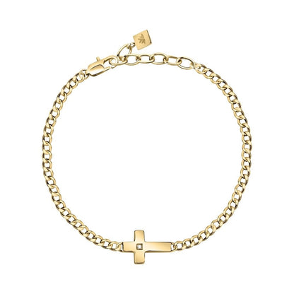 MORELLATO GIOIELLI CROSS SKR63 Schmuck Gold Edelstahl