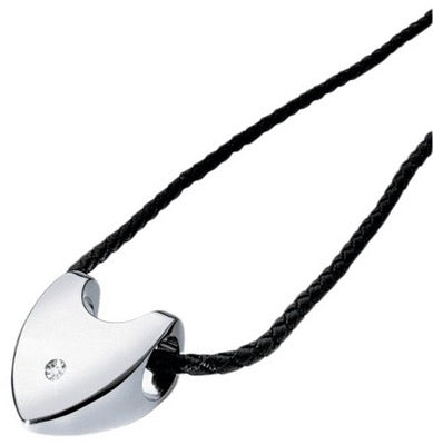 MORELLATO GIOIELLI Mod. BOLLE COLLECTION Mod. CUORE Pendente con diamante-Pendant with diamond ***SPECIAL PRICE*** S9501 Schmuck Edelstahl