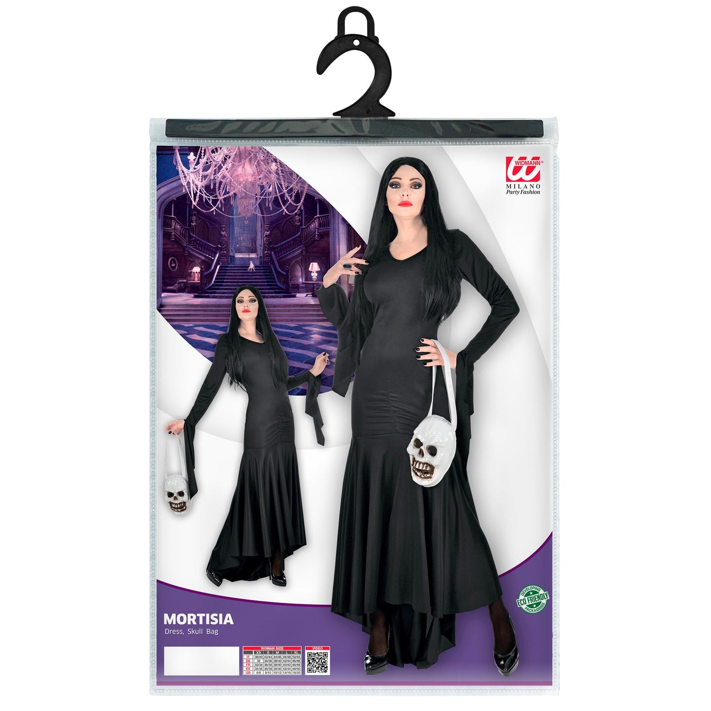 "MORTISIA" (Kleid, Totenkopftasche) – Ansicht 5