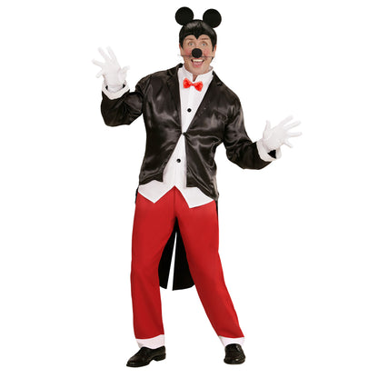 "MR. MOUSE" (Frack mit Weste & Fliege, Hose, Ohren) – Vorderansicht