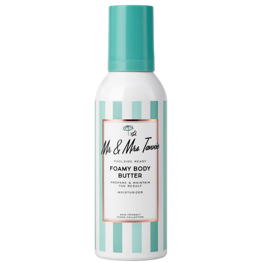 Mr & Mrs Tannie Mr & Mrs Tannie, Body Foamy Butter, Aloe Vera, Feuchtigkeitsspendend, Körperbutter, 200 ml Regular