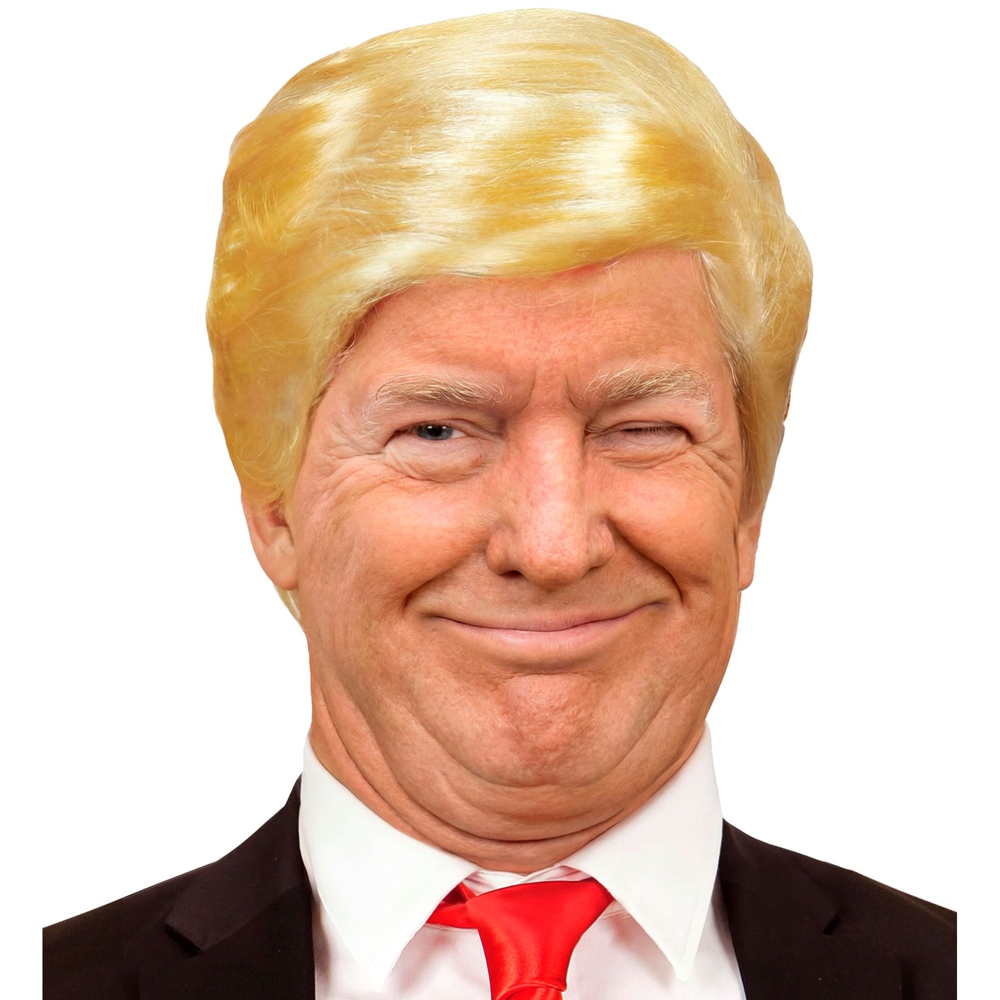 "MR. PRESIDENT PERÜCKE" in Box – Vorderansicht