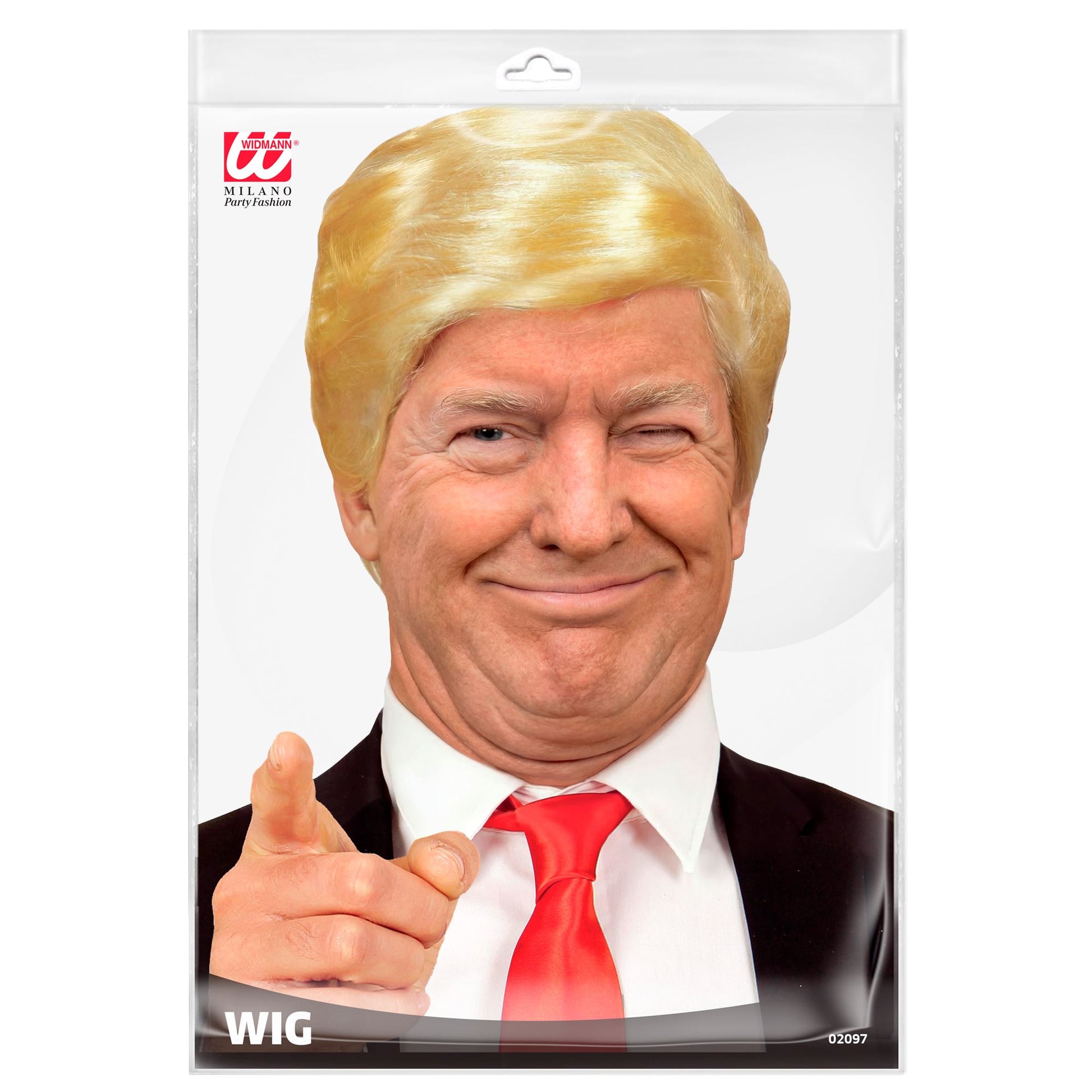 "MR. PRESIDENT PERÜCKE" in Box – Detailansicht