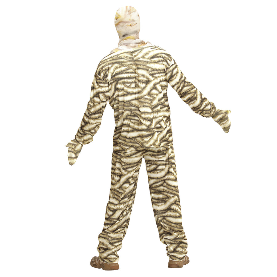 "MUMIE" (Oberteil, Hose, Maske) – Detailansicht