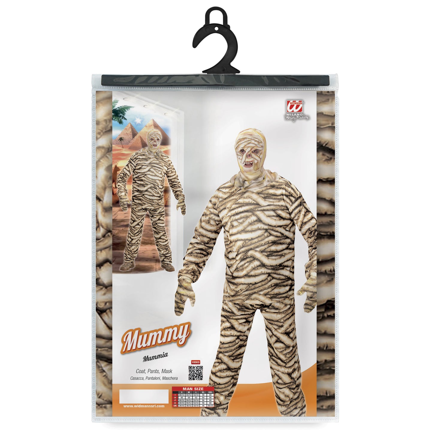 "MUMIE" (Oberteil, Hose, Maske) – Ansicht 3