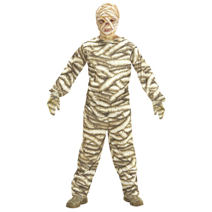 "MUMIE" (Oberteil, Hose, Maske) – Vorderansicht