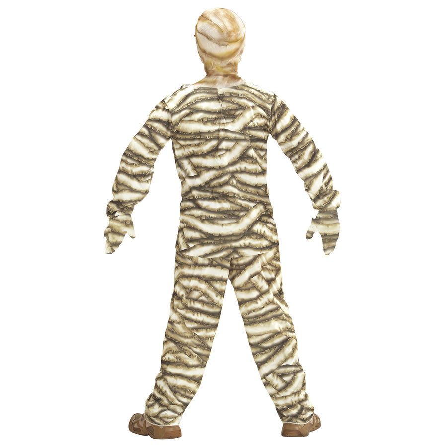 "MUMIE" (Oberteil, Hose, Maske) – Detailansicht
