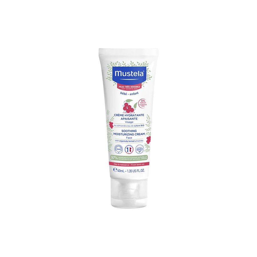 Mustela Mustela, Baby, Schisandra, Beruhigend, Sahne, Für das Gesicht, 40 ml Regular