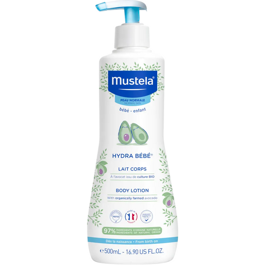 Mustela Mustela, Hydra Bebe, Avocado, Hydratisiert, Körperlotion, Körper, 500 ml Regular