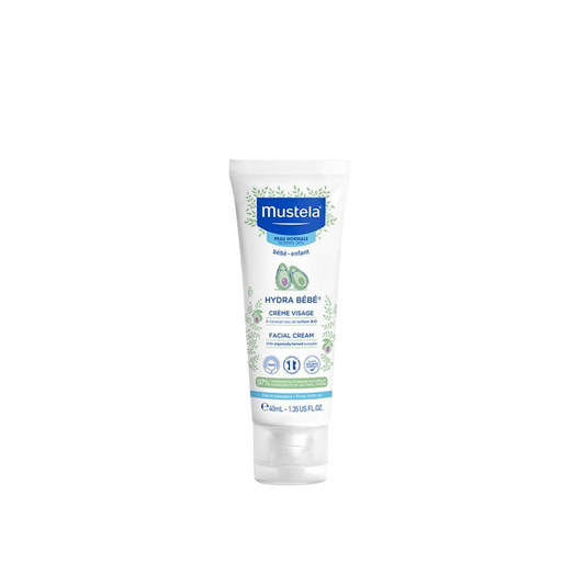 Mustela Mustela, Hydra Bebe, Avocado, Hydratisierend, Sahne, Für das Gesicht, 40 ml Regular