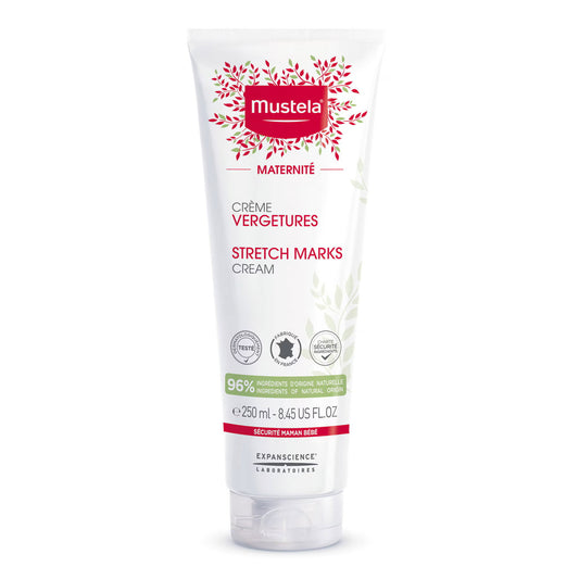 Mustela Mustela, Maternity, Bio, Gegen Dehnungsstreifen, Lokale Behandlungscreme, 250 ml Regular