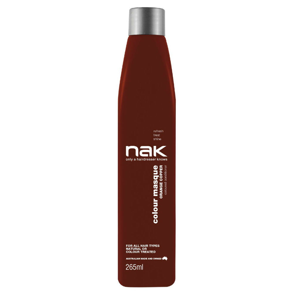 Nak, Signature, Haarfarben-Creme-Maske, Orange Copper, 265 ml