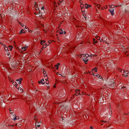 Napoleon Framboos Himbeer Bonbons 1 kg mit Brausepulver-Kern