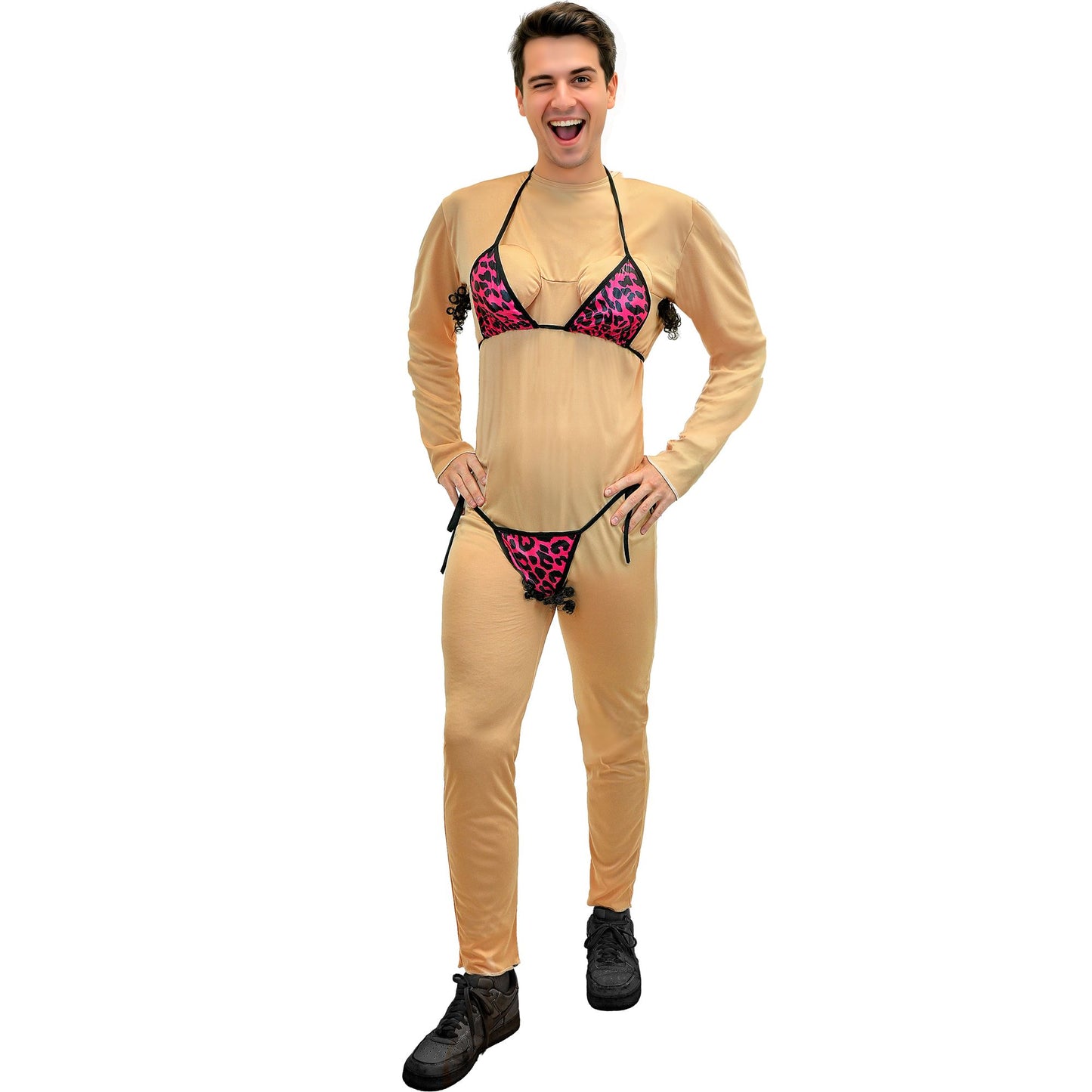 "NASTY STRIPPER" (Overall, Bikini) – Detailansicht
